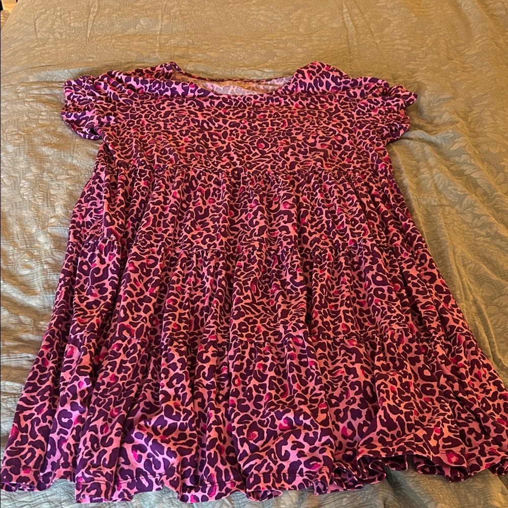 Lilly Pulitzer Pink and Purple Animal Print Top
